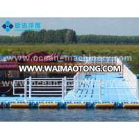 good quality floating dock plastic pontoons with certificate