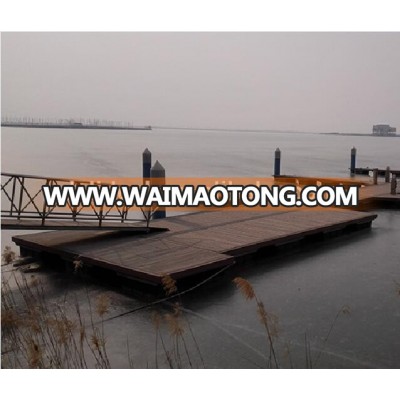 High Quality HDPE floating pontoon floating marina platform yacht Float dock